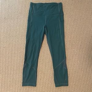 lululemon leggings size 4 green